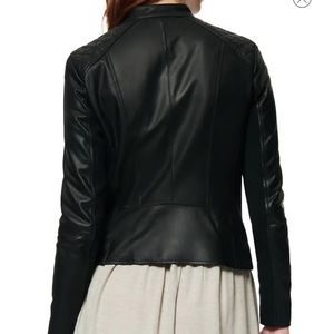Andrew Marc Black Leather Jacket
